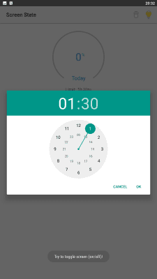 Screenshot of the application ScreenLog - #2