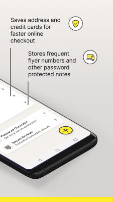 Screenshot of the application Norton Password Manager - #2