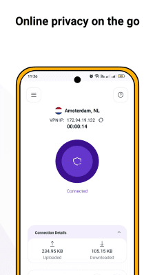 Screenshot of the application PureVPN - #8