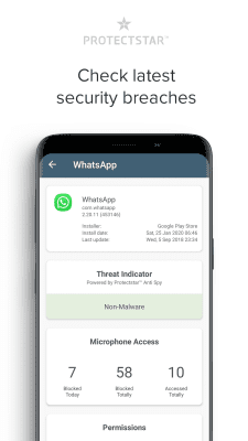 Screenshot of the application Microphone Blocker & Guard - #5