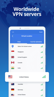 Screenshot of the application Snap VPN: Super Fast VPN Proxy - #2