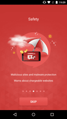 Screenshot of the application Umbrella - Adblock & Firewall - #5