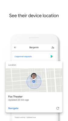 Screenshot of the application Google Family Link parental controls - #6