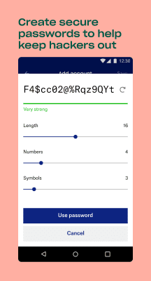 Screenshot of the application Dropbox Passwords - #5