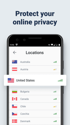 Screenshot of the application Browsec VPN - #3