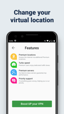 Screenshot of the application Browsec VPN - #4