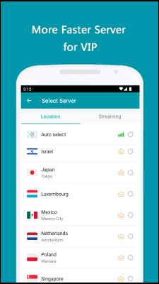 Screenshot of the application Thunder VPN - #6