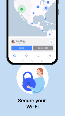 Screenshot of the application NordVPN - #2