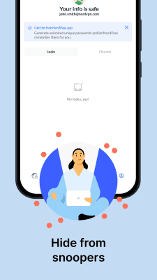 Screenshot of the application NordVPN - #4