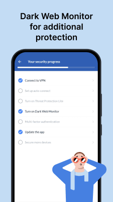 Screenshot of the application NordVPN - #5