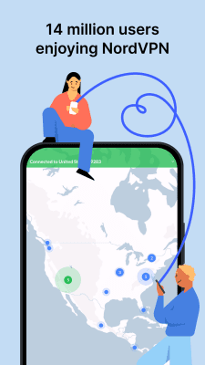 Screenshot of the application NordVPN - #7