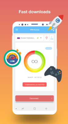 Screenshot of the application VPN servers in Russia - #3