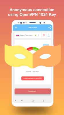 Screenshot of the application VPN servers in Russia - #5