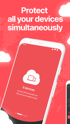 Screenshot of the application CloudVPN is a modern VPN service - #2