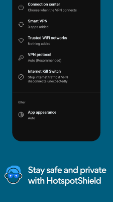 Screenshot of the application Hotspot Shield VPN - #5