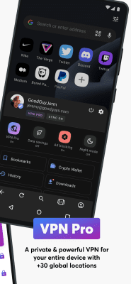 Screenshot of the application Opera browser - #5