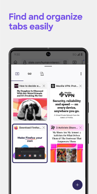 Screenshot of the application Mozilla Firefox for Android - #6