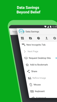Screenshot of the application Puffin Cloud Browser - #2