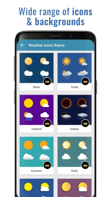 Screenshot of the application 3D Sense Clock & Weather - #7