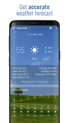Screenshot of the application 3D Flip Clock & World Weather - #3