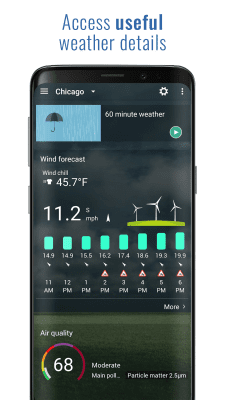 Screenshot of the application 3D Flip Clock & World Weather - #4