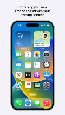 Screenshot of the application Move to iOS - #3