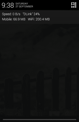 Screenshot of the application Internet Speed Meter Lite - #2