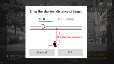 Screenshot of the application Speed Gun - Speed Meter - #2