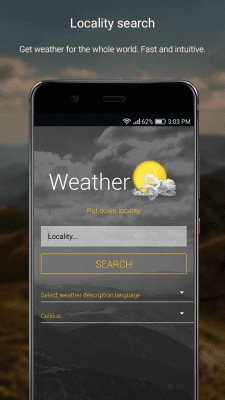 Screenshot of the application Weather US 16 days forecast - #2