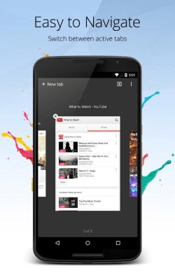 Screenshot of the application Orbitum Browser - #2