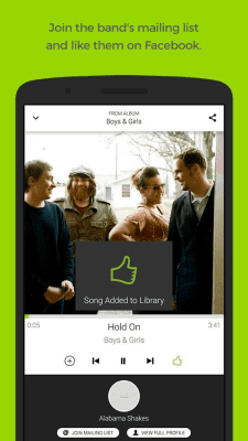 Screenshot of the application Free radio app - #5