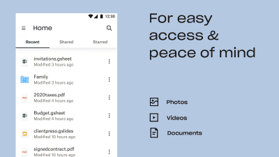 Screenshot of the application Dropbox Android - #6