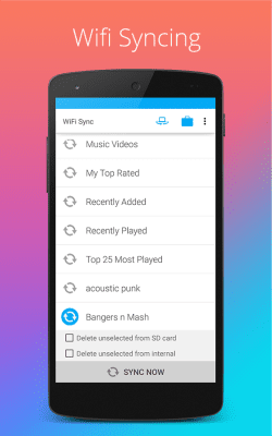 Screenshot of the application iSyncr Lite for iTunes - PC - #5