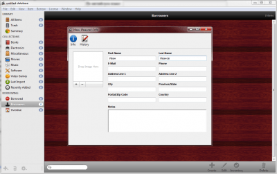 Screenshot of the application Librarian Pro - #5