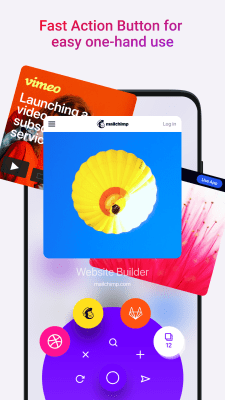 Screenshot of the application Opera Touch - #2