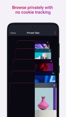Screenshot of the application Opera Touch - #4