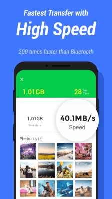 Screenshot of the application inShare - Share Apps & File Transfer - #2