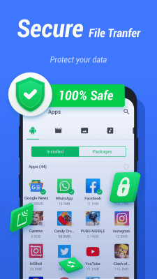 Screenshot of the application inShare - Share Apps & File Transfer - #3
