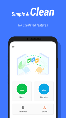 Screenshot of the application inShare - Share Apps & File Transfer - #4