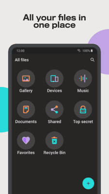 Screenshot of the application Degoo: 20 GB Cloud Storage - #2