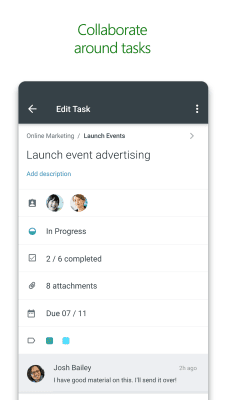 Screenshot of the application Microsoft Planner - #3