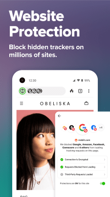 Screenshot of the application DuckDuckGo Privacy Browser - #3