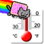 Download Nyan Cat thermometer