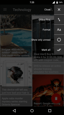 Screenshot of the application NewsCracker - #8