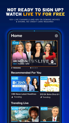 Screenshot of the application Sling TV - #8
