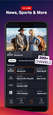 Screenshot of the application Tubi TV - #2