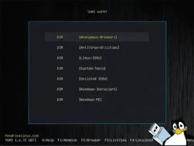 Screenshot of the application YUMI – Multiboot USB Creator - #3