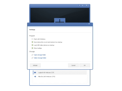 Screenshot of the application SecurityCam - #6