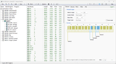 Screenshot of the application Awave Studio - #3