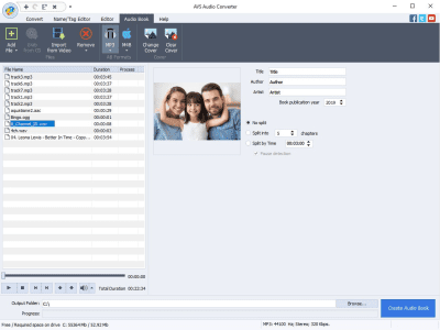 Screenshot of the application AVS Audio Converter - #3